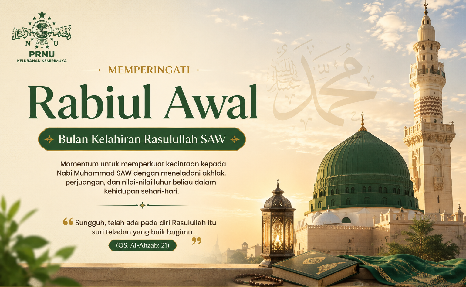 Rabiul Awal: Bulan Kelahiran Rasulullah SAW, Momentum Meneladani Akhlak Mulia